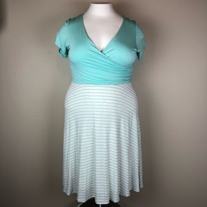 ModCloth Faux Wrap Dress 👗